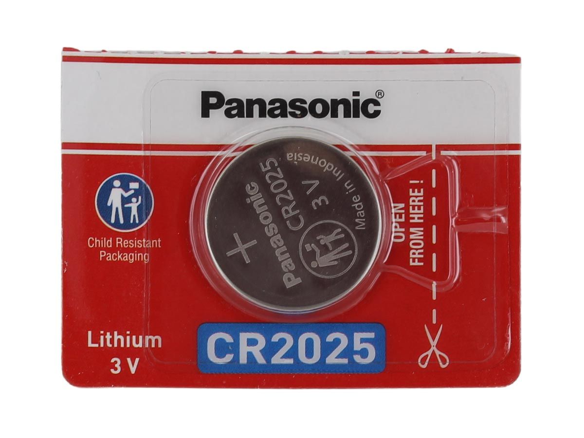 Panasonic CR2025-5 CR2025 3V Lithium Coin Battery
