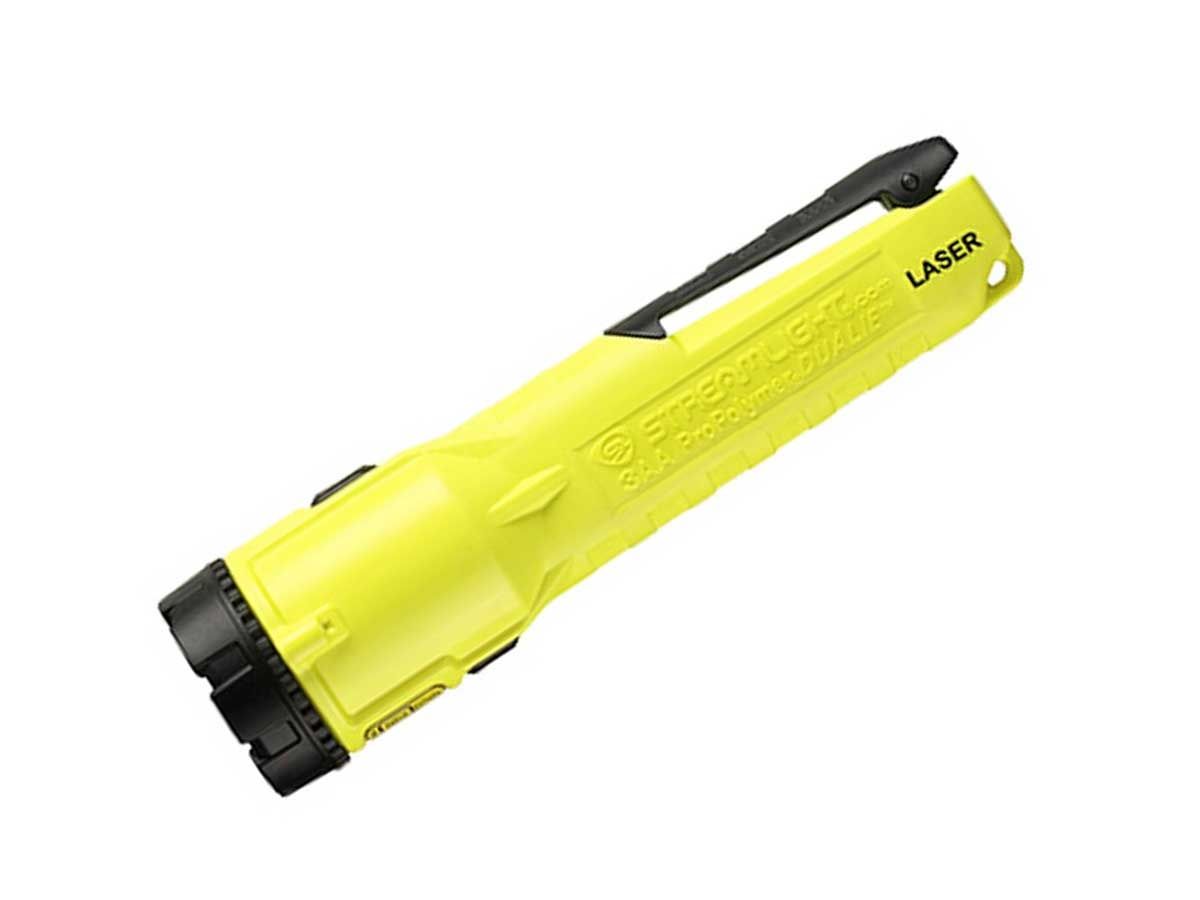Streamlight 6876 Dualie 3AA Laser Intrinsically Safe Multi-Function  Flashlight x C4 LED and 5mW Red Laser 150 Lumens Includes x AA  Various Colors