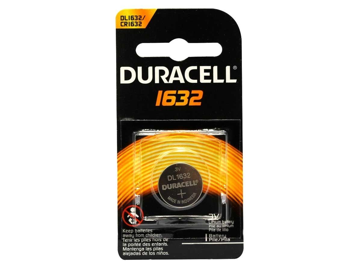 1 pile CR1632 Duracell lithium 3 volt - Piles Duracell - energy01