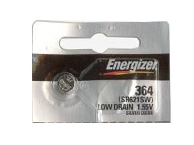 Duracell Button Cell 364 Sr621Sw Silver