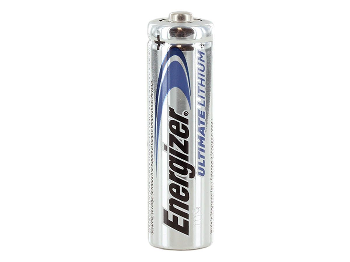 Energizer® Ultimate Lithium AA Batteries, 1.5 V, 4/Pack