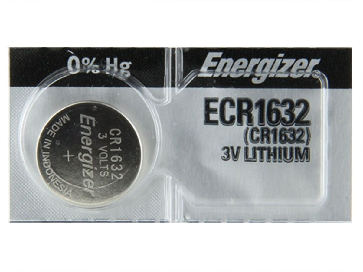 2 PACK FRESH ENERGIZER CR1632 ECR1632 1632 3V Lithium Coin Battery Expire  2031