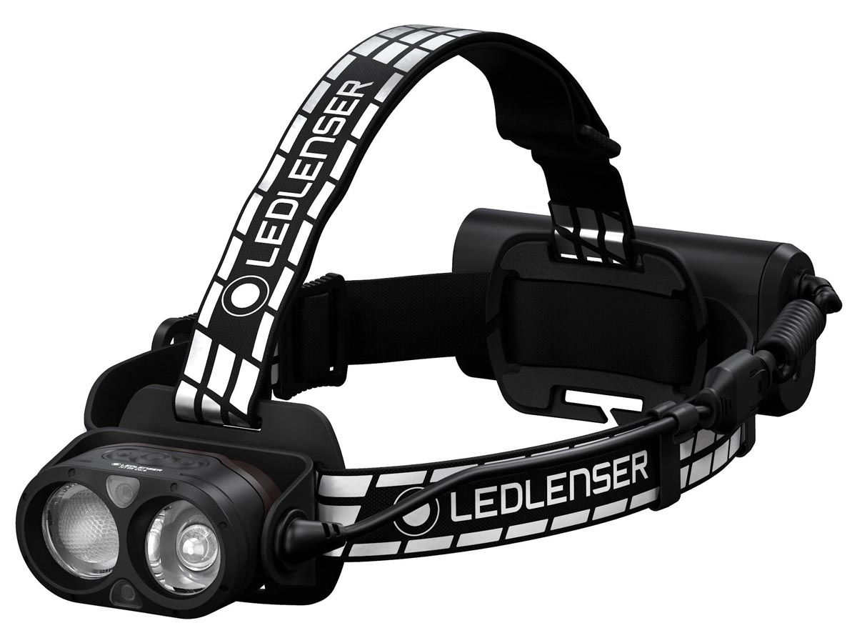 Ledlenser 880507 H19R Signature Rechargeable LED Headlamp 4000 Lumens  Includes Built-In Li-Ion Battery Pack