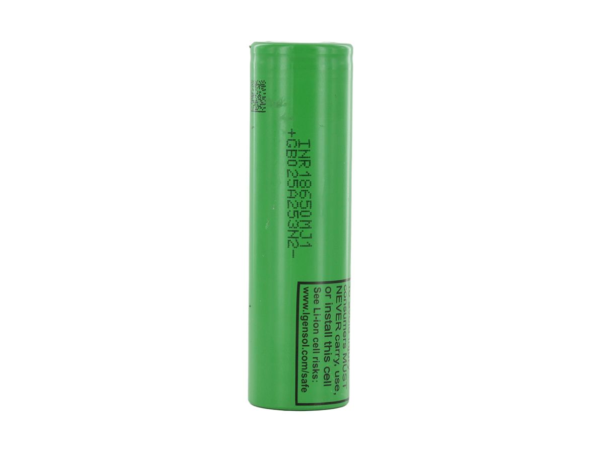 Pile Rechargeable 18650 INR18650MJ1 LG Li-ion 3,7V 3500mAh 10A bouton + -  Bestpiles