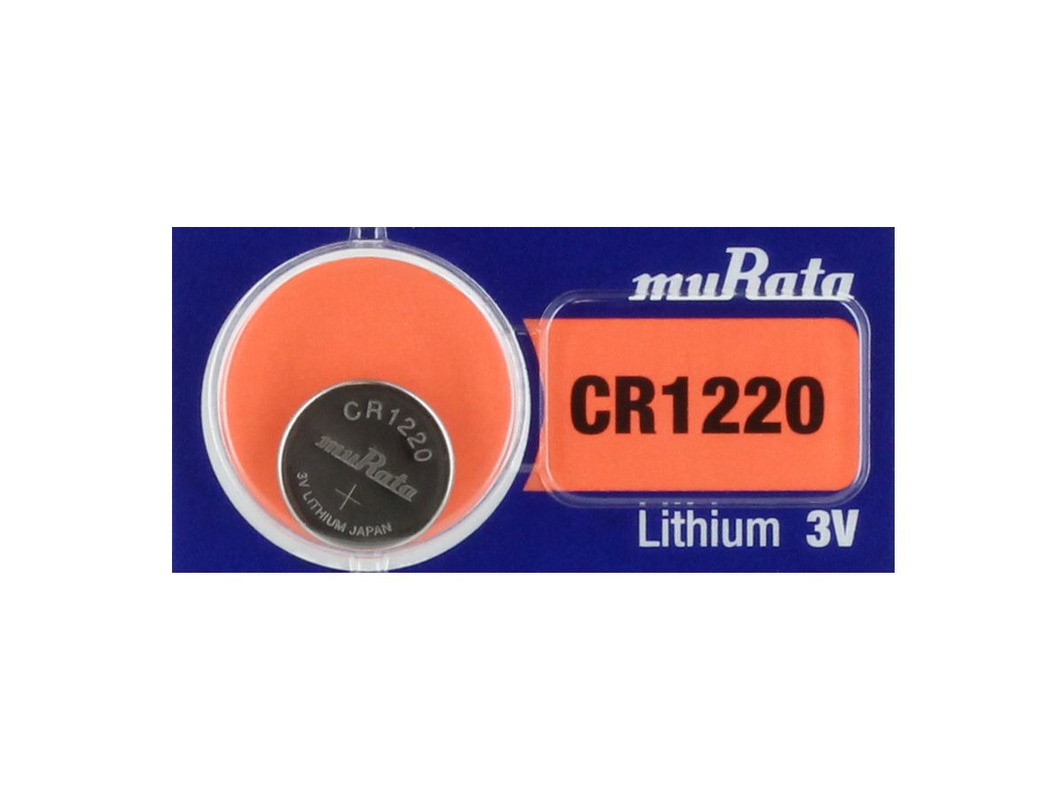 Renata CR1220 Battery 3V Lithium Coin Cell (1 pc.)