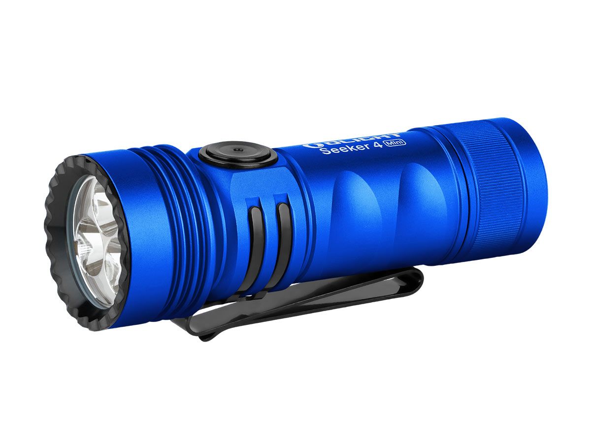 Olight Seeker 4 Mini Rechargeable LED Flashlight | Battery Junction