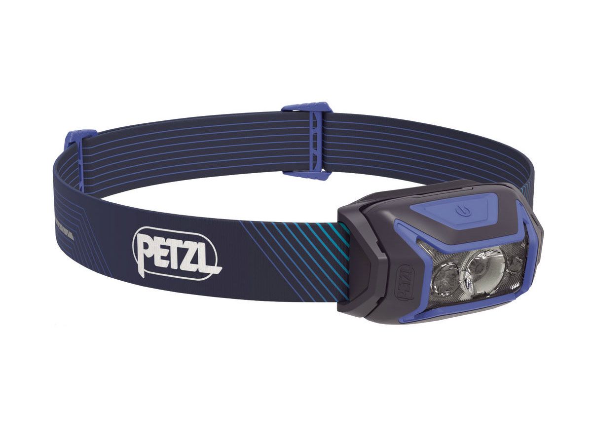 Petzl Actik Core Rechargeable LED Headlamp 600 Lumens Includes x  Li-ion Core Battery Grey, Blue, Green, or Red