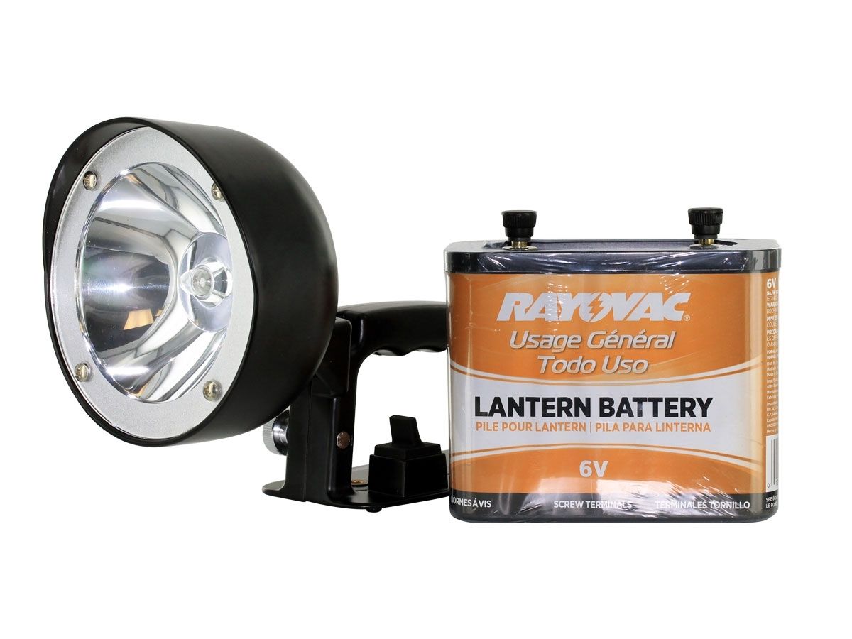 Rayovac Lantern, Metal, Battery, 75 lm, 6V, Krypton 301K-A