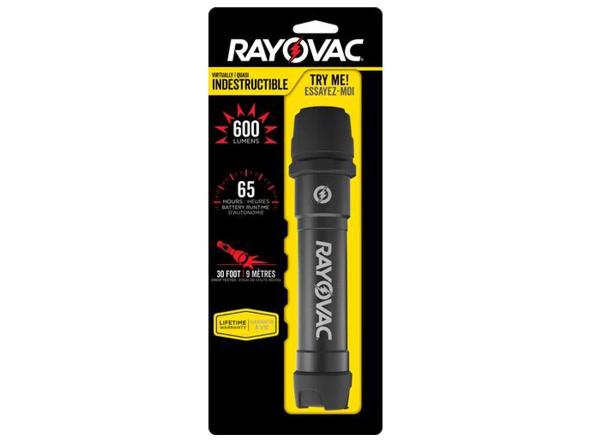 Virtually Indestructible Rechargeable Flashlight - Rayovac Industrial