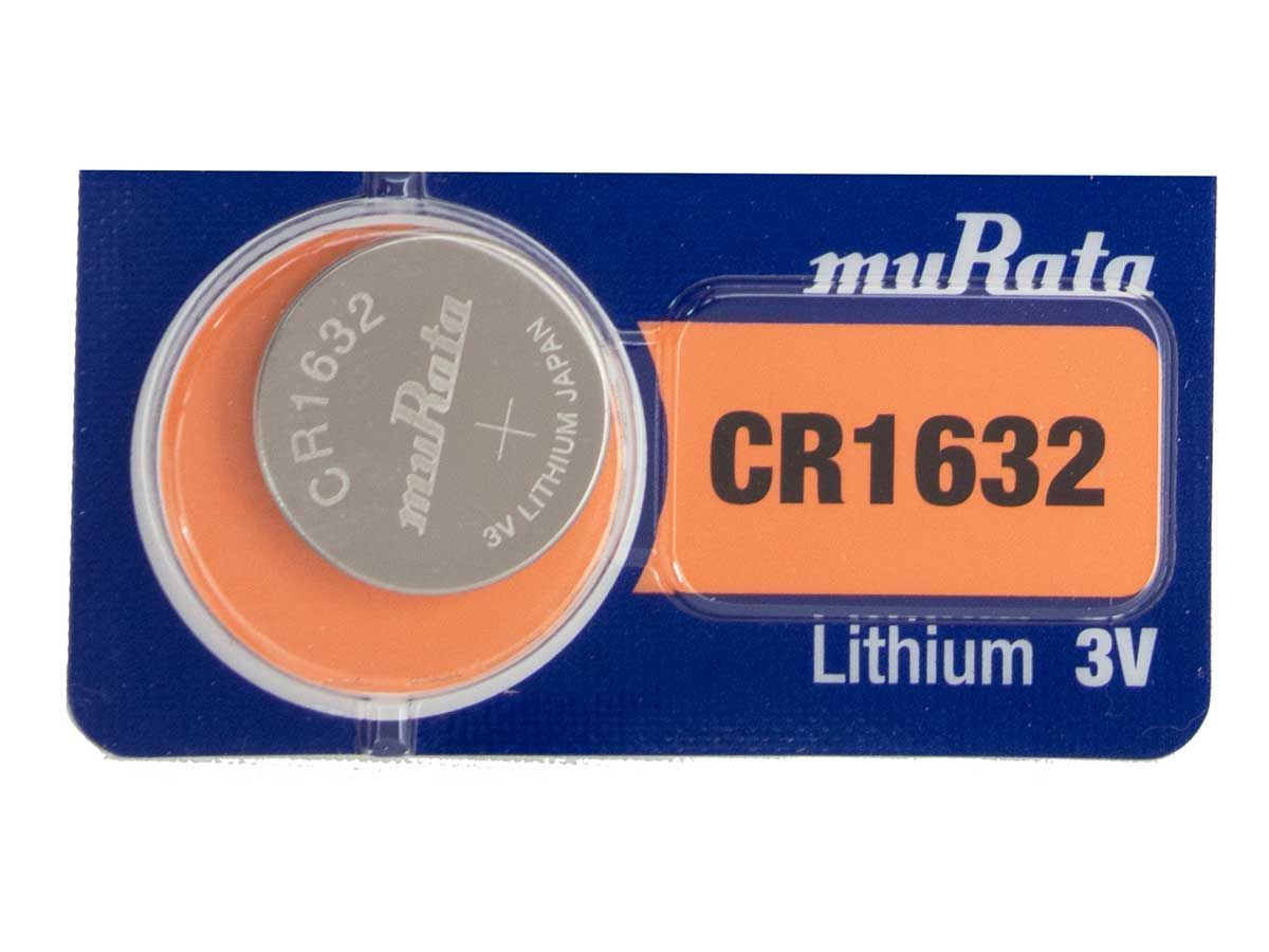 CR1632 Panasonic 3 Volt Lithium Coin Cell Battery