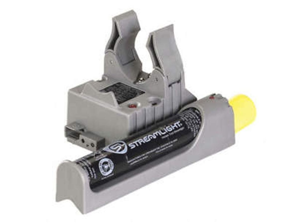 Streamlight 75277 3.6V Cell Sub-C PiggyBack Smart Charger Holder and  Battery (Does Not Include Cord) for the Stinger Series Flashlights