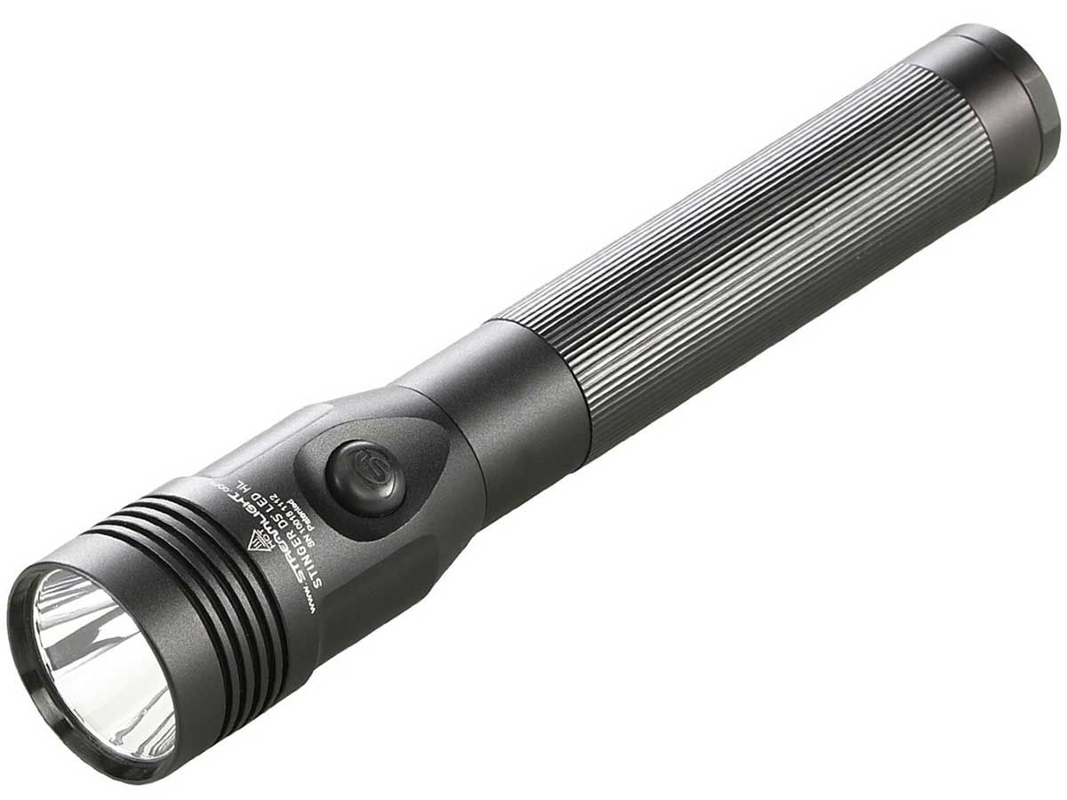 Streamlight Stinger DS HL Dual Switch Rechargeable LED Flashlight 800  Lumens Includes NiMH Sub-C Battery Various Charging Accessories  Available