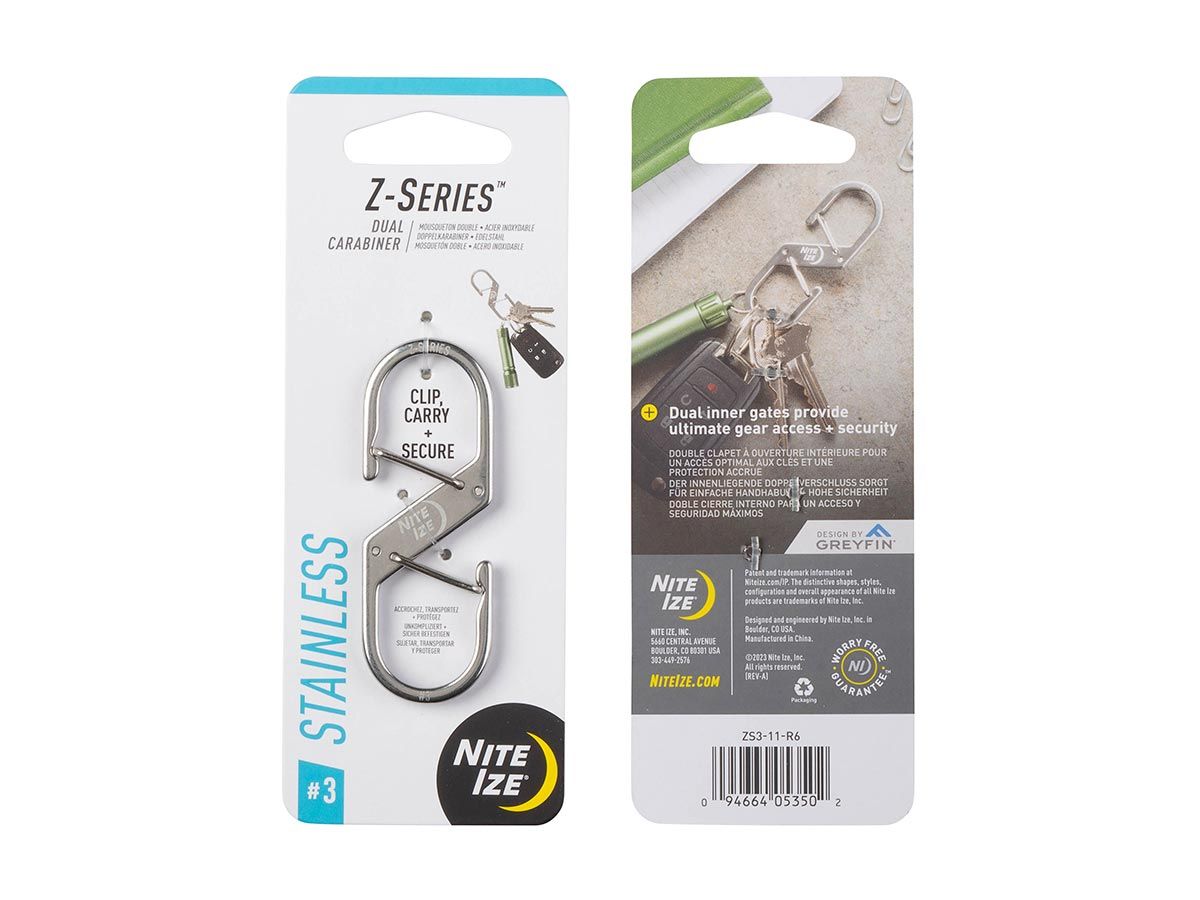 Nite Ize Z-Series Dual Stainless Steel Carabiner #1