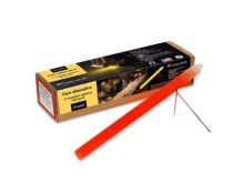 Cyalume 10-inch SnapLight Flare Alternative Light Sticks with Bi-Pod Stands - Case of 40 - Unfoiled - Red (9-27047)