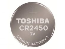 Toshiba CR2450 620mAh 3V Lithium (LiMnO2) Coin Cell Battery - Bulk