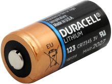 Duracell Ultra DL123A (1200PK) CR123A 1470mAh 3V Lithium Primary (LiMNO2) Button Top Photo Battery - Case of 1200