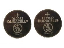 Duracell Duralock DL CR2032 (2PK) 225mAh 3V Lithium Primary (LiMNO2) Watch/Electronic Coin Cell Batteries (DL2032B2PK) - 2 Piece Retail Card