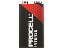 Duracell Procell Intense PX1604 9V Alkaline Battery with Snap Connectors - Priced Per Cell