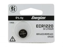 Energizer ECR1220 40mAh 3V Lithium (LiMNO2) Coin Cell Battery - 1 Piece Tear Strip, Sold Individually