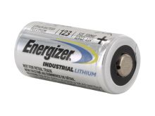 Energizer Industrial ELN123 1500mAh 3V Lithium Primary (LiMNO2) Button Top Battery - Case of 144
