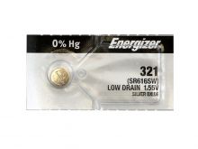 Energizer 321 SR616SW Silver Oxide Coin Cell Battery - Single