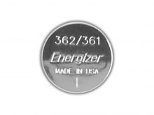 Energizer 362 / 361 SR721SW 27mAh 1.55V Silver Oxide Coin Cell Batteries - Case of 1,000