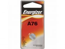 Energizer A76 153mAh 1.5V Alkaline Coin Cell Watch Battery - 1 Piece Blister Pack (A76BPZ)