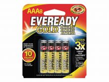 Energizer Eveready Gold A92-BP-8 AAA 1.5V Alkaline Button Top Batteries - 8 Piece Retail Card