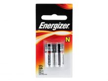 Energizer E90-BP-2 N 1.5V Alkaline Button Top Batteries - 2 Piece Retail Card