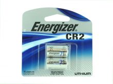 Energizer ELCR2-BP-2 800mAh 3V Lithium Primary (LiMNO2) Button Top Photo Batteries - 2 Pack Retail Card