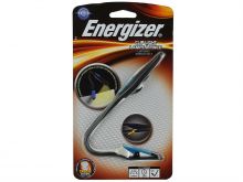 Energizer Clip Light - LED Reading Booklight with Flexible Neck - 11 Lumens - Includes 2 x CR2032s - FNL2BU1CS