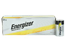 Energizer Industrial EN95 (12PK) D-cell 1.5V Alkaline Button Top Batteries - Box of 12