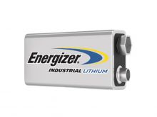 Energizer Industrial LN522 9V Lithium (LiMNO2) Battery with Snap Connector