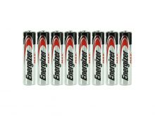 Energizer Max E92 (8SHK) AAA 1.5V Alkaline Button Top Batteries - 8 Pack Shrink Wrap
