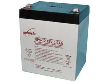 Enersys NP5-12 5Ah 12V Rechargeable Sealed Lead Acid (SLA) Battery - F1 Terminal