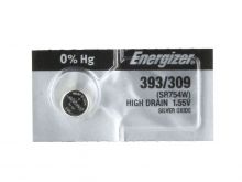 Energizer 393 309 Silver Oxide Watch Battery - Package Shot