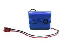 EverGreen NCAA800-3B 3 x AA 3.6V 800mAh Nickel Cadmium (Ni-Cd) Battery Pack with AMP-643813-2P Connector for SureLite 026-148