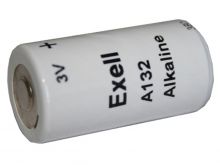 Exell A132 3V Alkaline Industrial Battery for Military Night Vision Binoculars - Replaces E132N