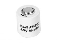 Exell A25PX 4.5V Alkaline Camera Battery - Replaces Eveready EPX25