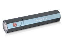 Fenix E-CP High-Performance USB-C Rechargeable Powerbank Flashlight - Luminus SST40 - 1600 Lumens - Uses Built-in 5000mAh Li-ion Battery Pack - Morandi Blue, Jet Black