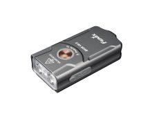 Fenix E03R-V2 USB-C Rechargeable LED Keychain Flashlight - 400 Lumens - Uses Built-in 400mAh Li-ion Battery Pack - Grey or Blue