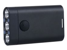 Fitorch K3 Lite Rechargeable LED Keychain Light - CREE XP-G2, XP-G3 and XP-E2 - 550 Lumens - Uses Built-In Li-ion Battery Pack - Black, Silver, or Blue