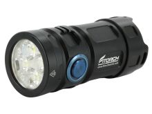 fitorch p25gt flashlight angled down and to the left