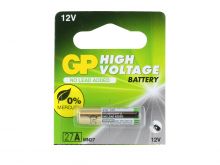 Gold Peak High Voltage 27A-BP A27 / MN27 12V Alkaline Battery - 1 Piece Tear Strip, Sold Individually