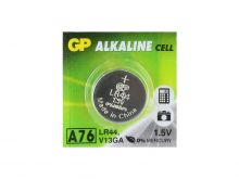 Gold Peak A76 1.5V Alkaline Coin Cell Battery - 1 Piece Tear Strip, Sold Individually