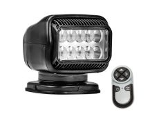GoLight GT LED Permanent Mount Spotlight with Wireless Handheld Remote - Available in White (20004GT) or Black (20514GT)