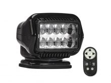 GoLight Stryker ST LED Portable Spotlight with Wireless Handheld Remote and Magnetic Base - Black (30515ST)