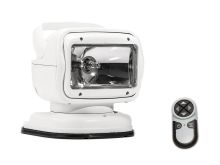 GoLight GT Halogen Portable Mount Spotlight with Wireless Handheld Remote and Permanent Shoe Mount - White (7900GT)