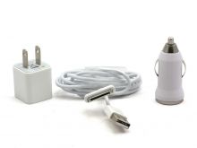 3-in-1 USB Charger Kit for iPhone and iPod