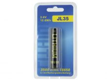JETBeam JL35 18650 3500mAh 3.7V Protected Lithium Ion (Li-ion) Button Top Battery - Blister Pack